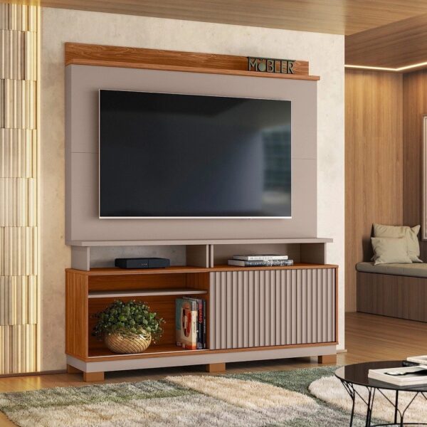 Estante Home para TV até 65 Polegadas 1 Porta Dallas 1.6 Mobler