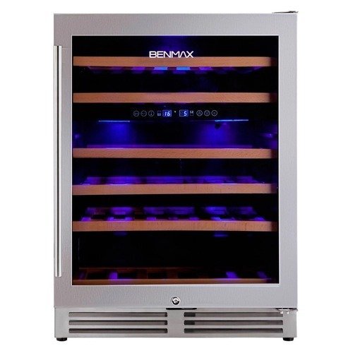 Adega Para Vinhos 51 Garrafas Benmax Bac51 Dualzone - 110v