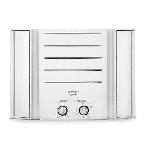 Ar Condicionado De Janela Springer Midea 10.000 Btush Quente e Frio Monofásico Mecânico Branco QQK105BB 220V