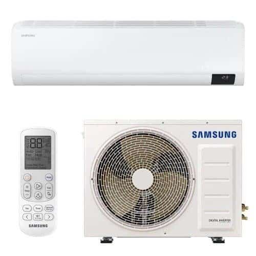 Ar-Condicionado Split Inverter 12000 BTUs Samsung Ultra High Wall Só Frio AR12CVHZAWKNAZAR12CVHZAWKXAZ 220V