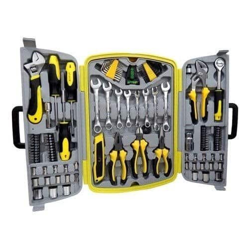 Caixa Maleta de Ferramentas Completa Kit 113 Peças 8sg Eda