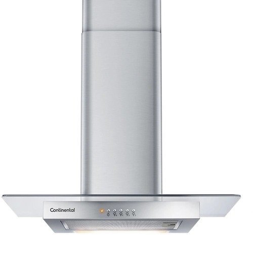 Coifa de Parede Continental CC6VX 60cm Inox Glass - 110v