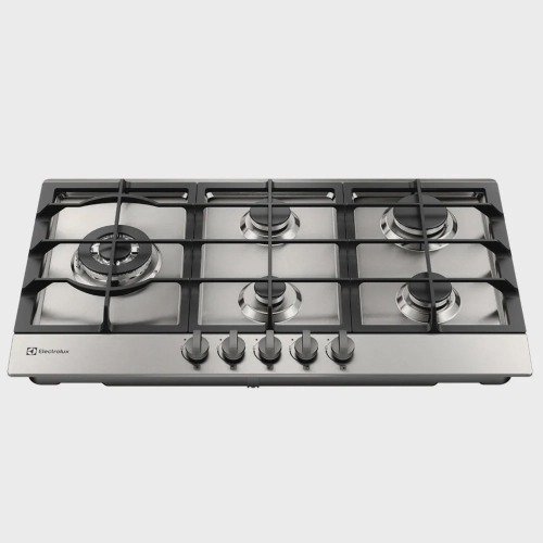 Cooktop a Gás 05 Bocas Electrolux com Acendimento Superautomático Experience Semiprofissional Inox - KE9DX