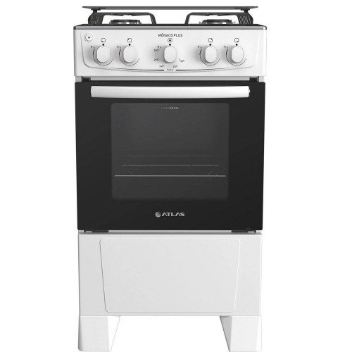 Fogão de Piso 4 Bocas Acendimento Automático Atlas Monaco Plus
