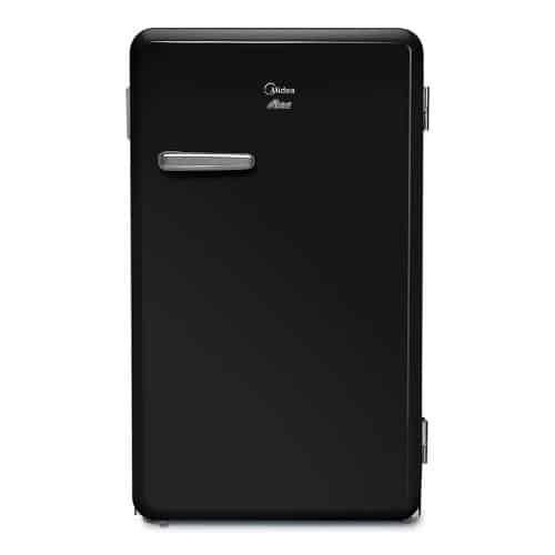 Frigobar Retrô Midea Preto Onix 95 Litros