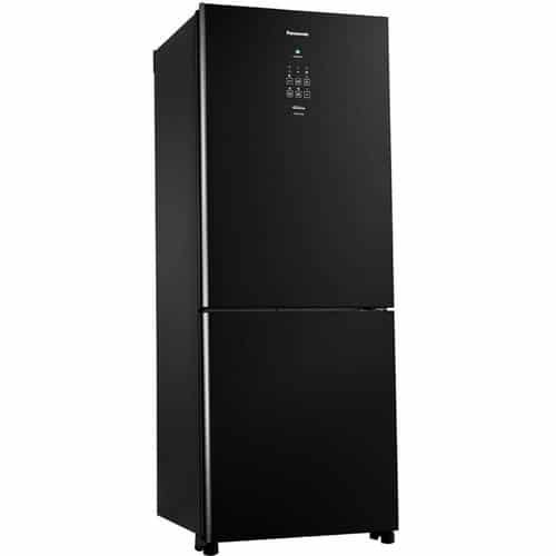 Geladeira Panasonic Frost Free 425L NR-BB53GV3B Black Glass - 220v