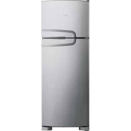 GeladeiraRefrigerador Consul Duplex Frost Free 340 litros CRM39 Evox - 110v