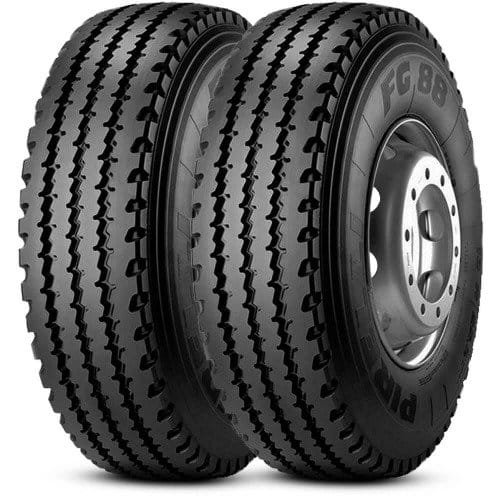 Kit 2 Pneu Pirelli Aro 22,5 27580r22.5 149146L m + s 16pr Fg88